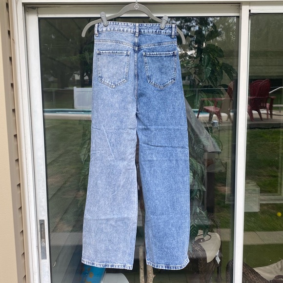 Shein Colorblock Ripped Jeans - Picture 4 of 5